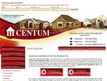 Tablet Screenshot of centumacces.com